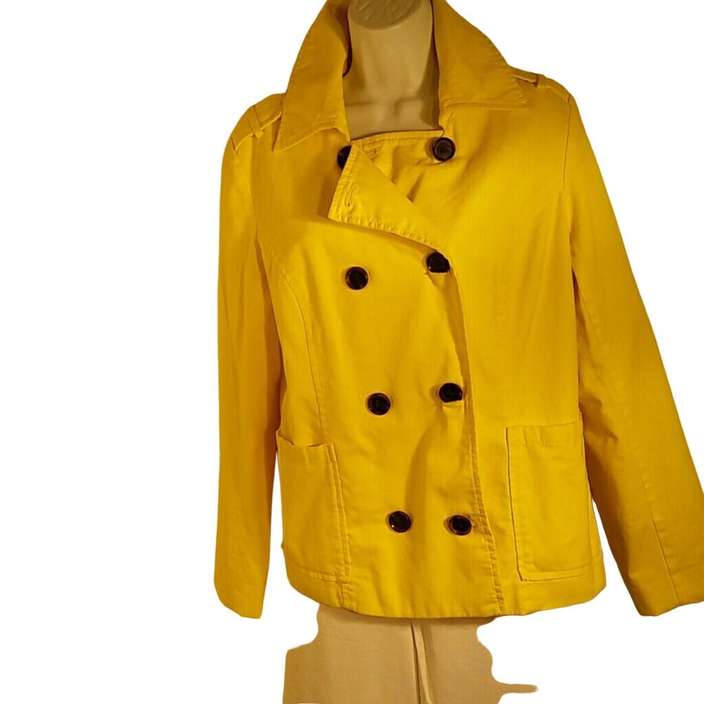 Old Navy All Cotton Yellow Jacket. L